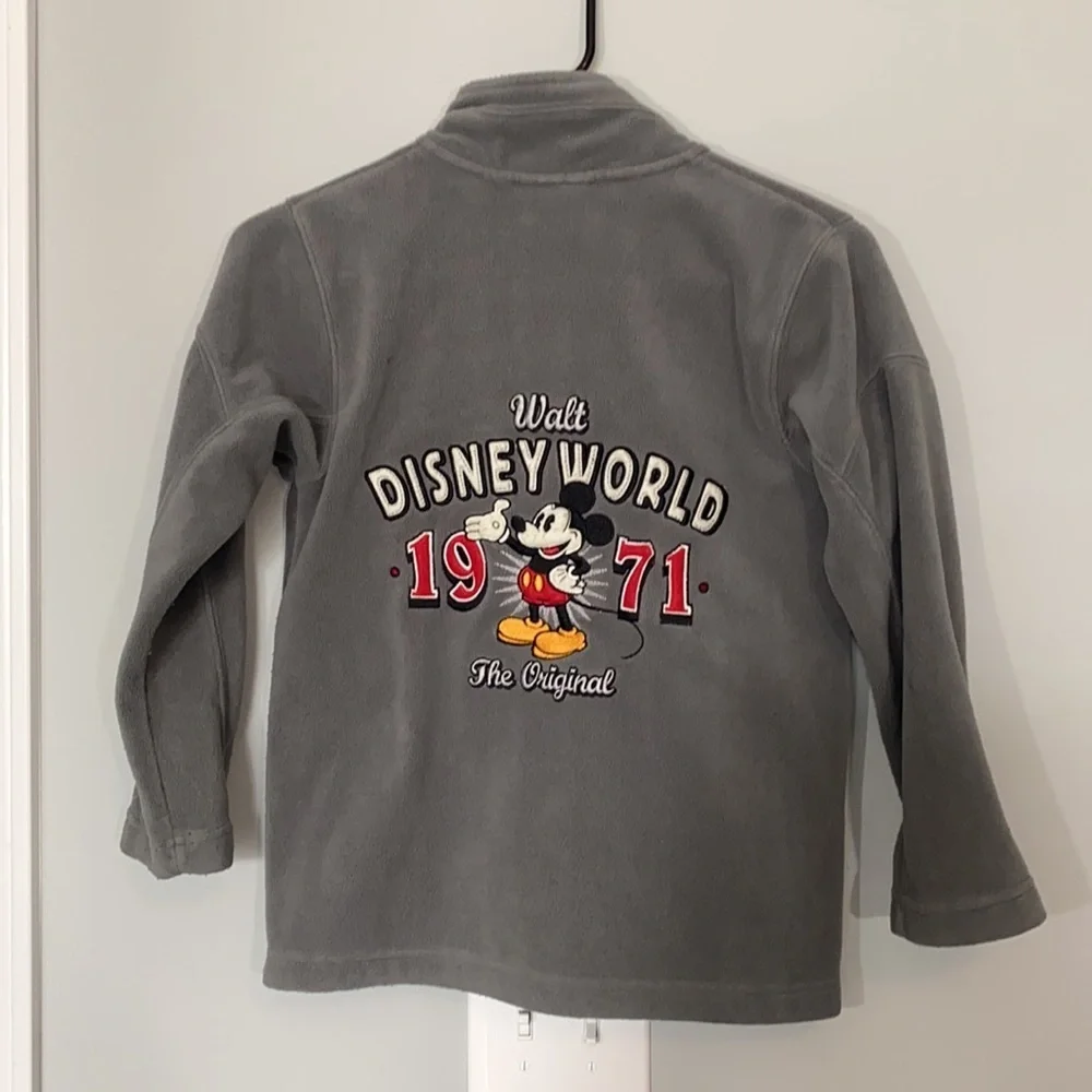 Walt Disney World Disneyland “1971” Original Mickey Mouse Youth Kids Jacket